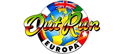 Out Run Europa logo for Sega Master System